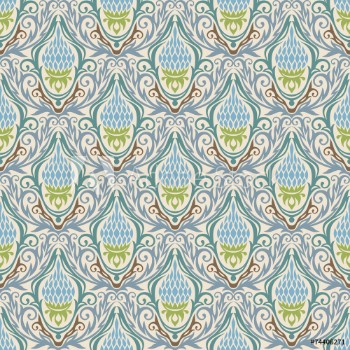 Picture of decoretive damask pattern background